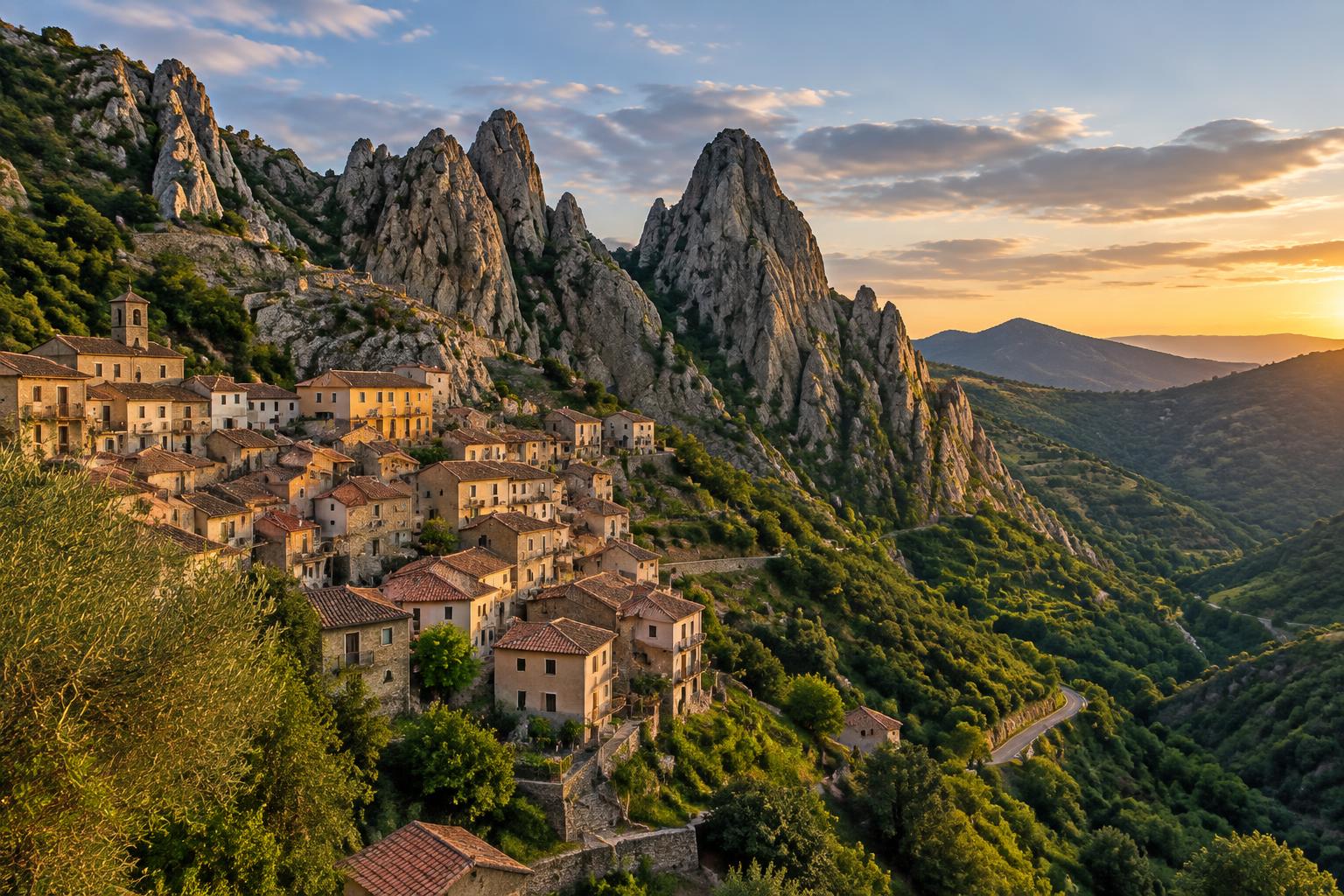Castelmezzano, au cœur des Dolomites lucaniennes